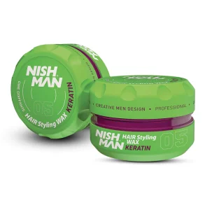 NISHMAN Hair Styling Wax 05 - Keratin (150 ml)
