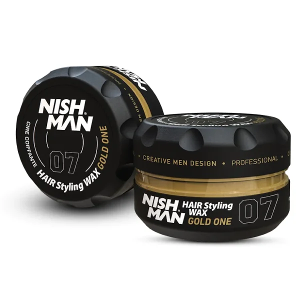 NISHMAN Hair Styling Wax 07 - Gold One