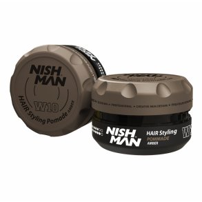 NISHMAN Hair Styling Pomade Amber - W10