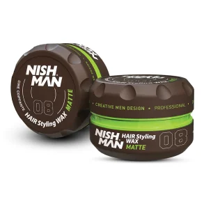 NISHMAN Hair Styling Wax 08 - Matte (150 ml)