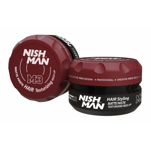 NISHMAN Hair Styling Matte Paste Texturizing Mess Up - M3