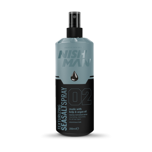 NISHMAN Texturizing Sea Salt Spray 02  - Kelp &amp; Argan Oil