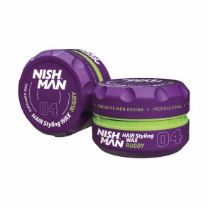 NISHMAN Hair Styling Wax 04 - Rugby (150 ml)