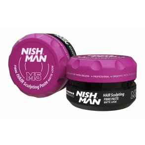 NISHMAN Hair Sculpting Fibre Paste Matte Look - M5