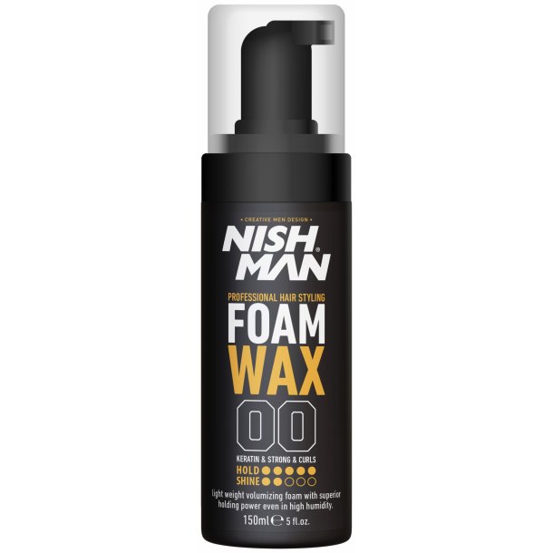 NISHMAN Professional Hair Styling - Foam Wax 00