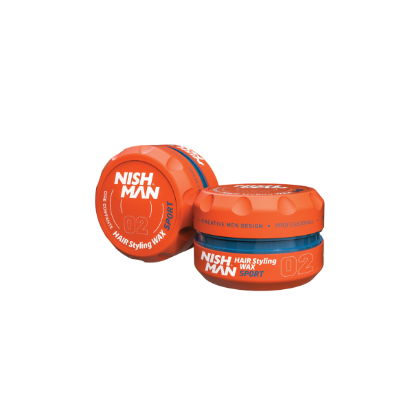 NISHMAN Hair Styling Wax 02 - Sport (100 ml)