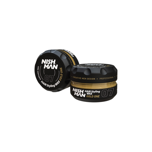 NISHMAN Hair Styling Wax 07 - Gold One  (100 ml)