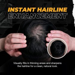 NISHMAN Enhance Hairline Powder - Black