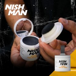 NISHMAN Enhance Hairline Powder - Black