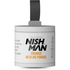 NISHMAN Enhance Hairline Powder - Black