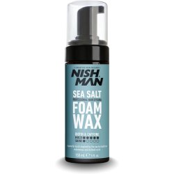 NISHMAN Professional Hair Styling Foam Wax - Sea salt