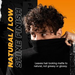 NISHMAN Professional Hair Styling Foam Wax - Sea salt