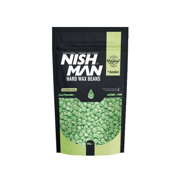 NISHMAN Professional Hard Wax Beans - AZULEN