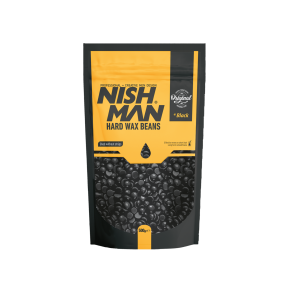 NISHMAN Professional Hard Wax Beans - BLACK