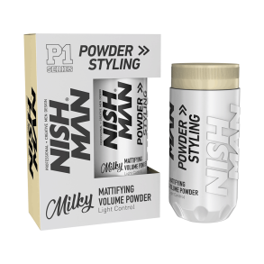 NISHMAN Hair Styling Powder Wax Matte P1 - Milky