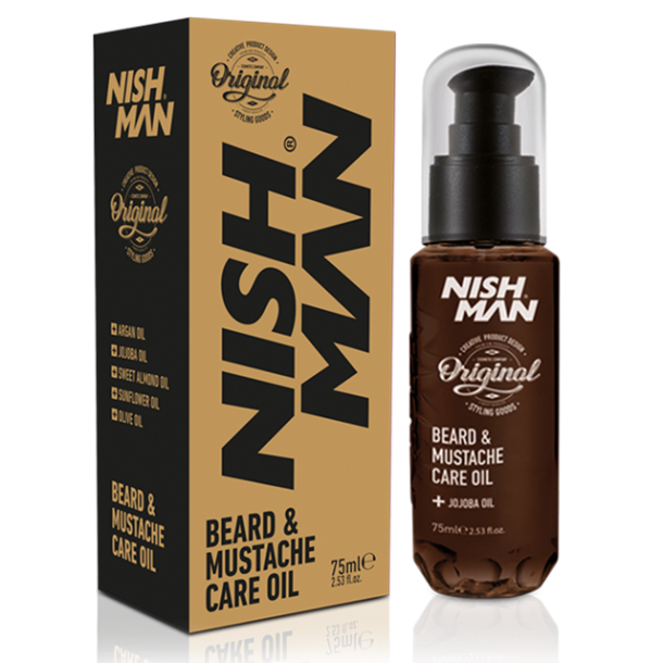 NISHMAN Beard &amp; Mustache Care Oil
