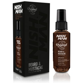 NISHMAN Beard & Mustache Perfume Spray - ADONIS