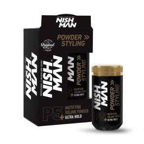 NISHMAN Hair Styling Powder Wax Matte - P5+
