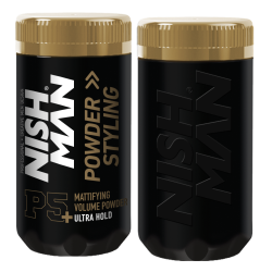 NISHMAN Hair Styling Powder Wax Matte - P5+