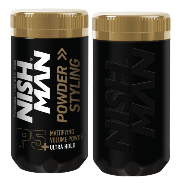 NISHMAN Hair Styling Powder Wax Matte - P5+