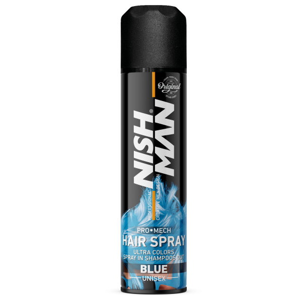 NISHMAN Color Hair Spray - Blue 