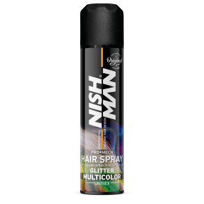 NISHMAN Glitter Hair Spray - Multicolor