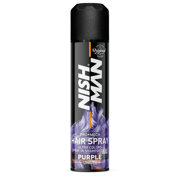 NISHMAN Color Hair Spray - Purple