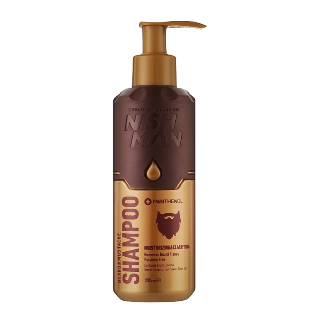 NISHMAN Beard &amp; Mustache Care Shampoo