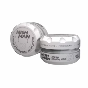 NISHMAN Coloring Wax C1 - Light Silver
