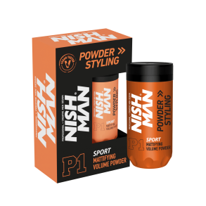 NISHMAN Hair Styling Powder Wax Matte P1 - Sport