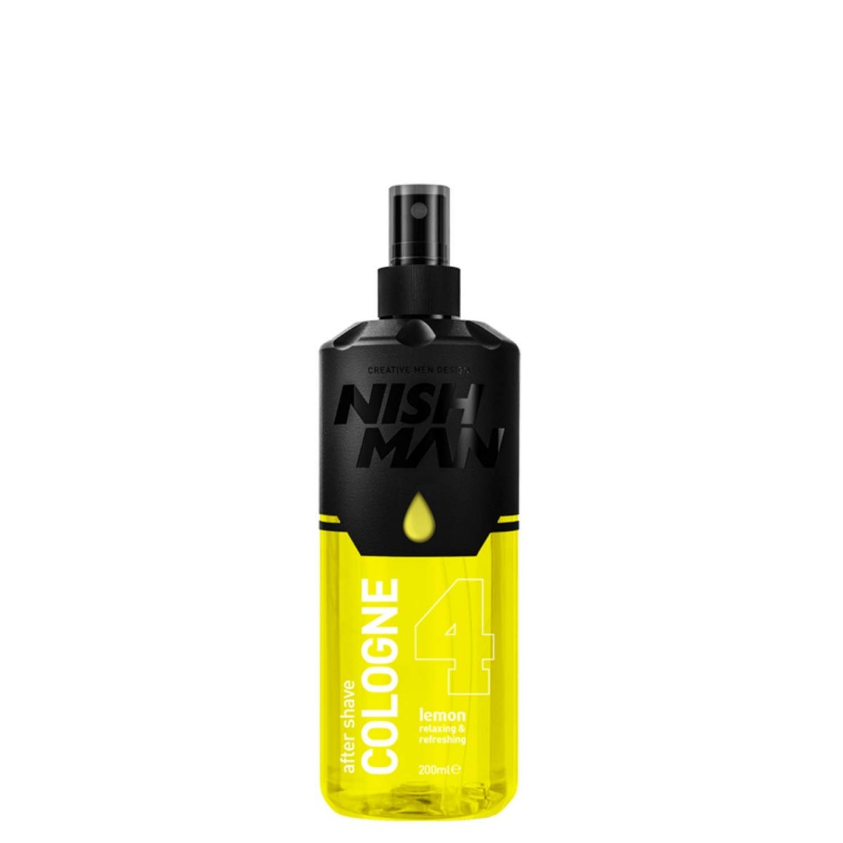 NISHMAN AFTER SHAVE COLOGNE LEMON 4 (200 ML) HUDPLEIE Nishman AS